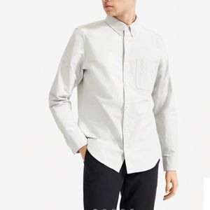 Slim fit oxford light grey everlane men’s shirt
